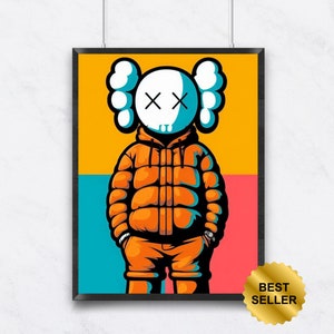 Hypebeast Poster,Printable Graffiti print, KAWS Poster,Hypebeast Toys,Hypebeast Sneaker, Sneaker Prints,DIGITAL Kaws png, DOWNLOAD