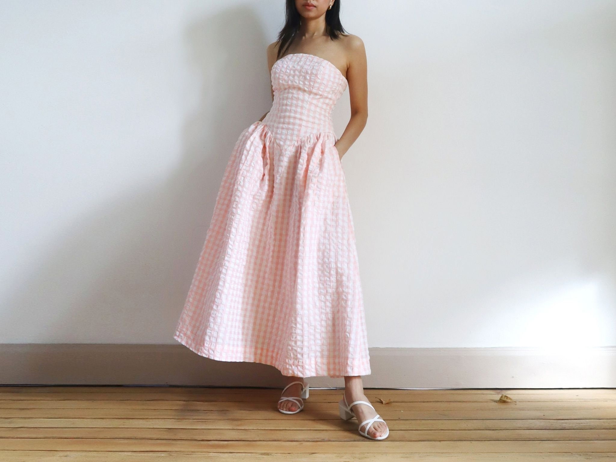 Corset Style Drop Waist Dress Sewing Pattern (PDF Digital Download) - Etsy