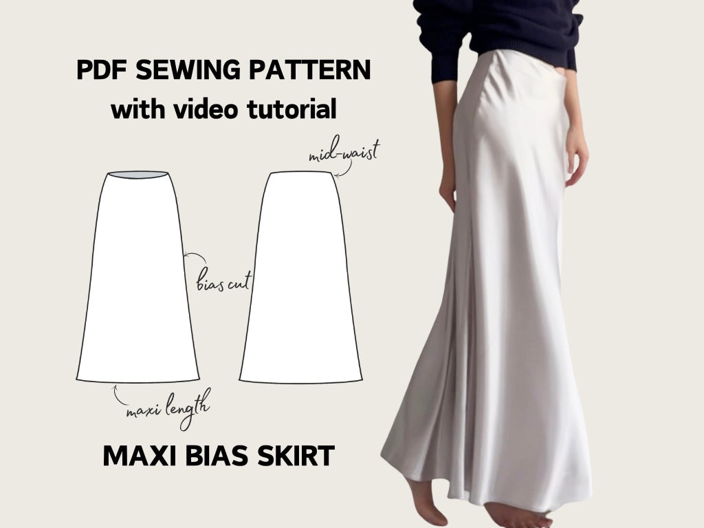 Bias cut skirt 9mm online