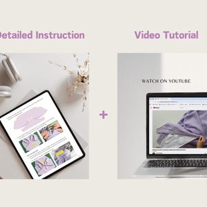 Halter Neck Tie Dress and Top Sewing Pattern with Bust Pleats Side Panels | Valentine dress PDF Download image 3