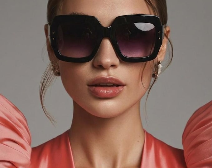 Large Frame Sunglasses for Women, Parisian Style. For YOU ONLY !