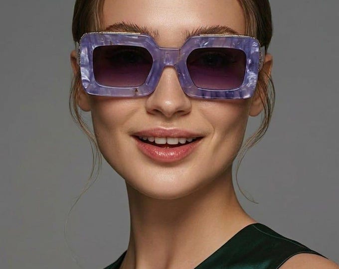 Prestige frame SunGlasses. MFS for HER . trending SunShades Eyewear.