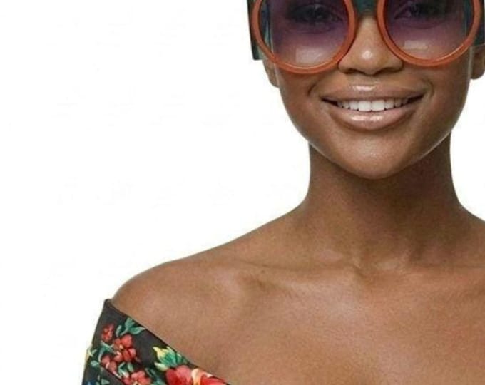 MFS Prestige Round Frame SunGlasses for Her.