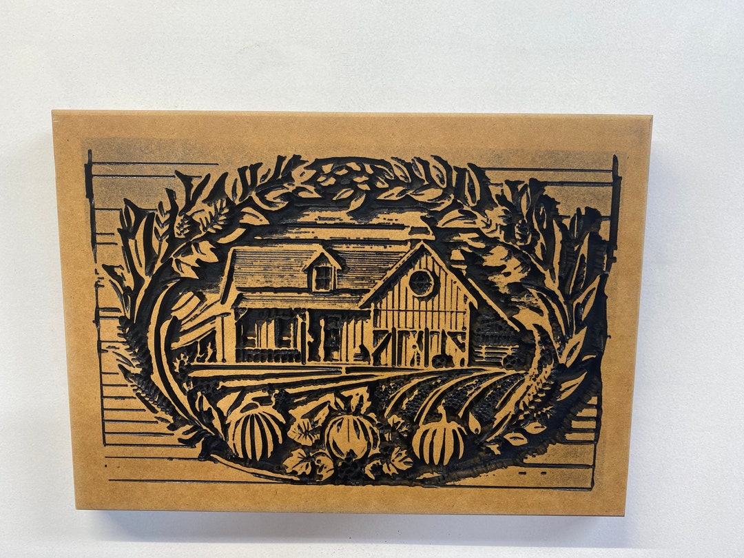 Country Setting Graphics Country Setting of Rustic House - Etsy