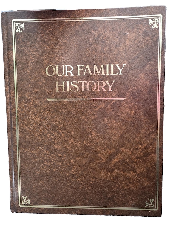 Genealogy Hardcover Book, 160 Pgs., 1981 Crown Publishing, Numerous Categories