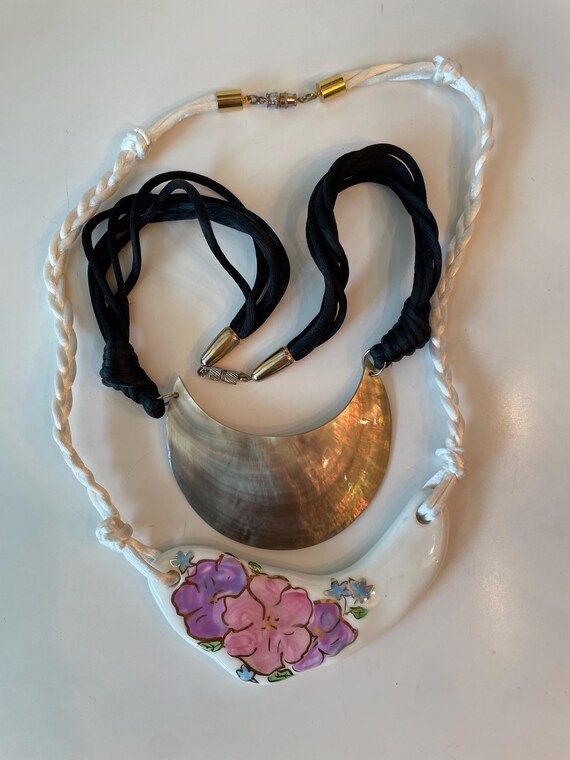 Vintage Stunning Statement Statement Necklace Lot… - image 1