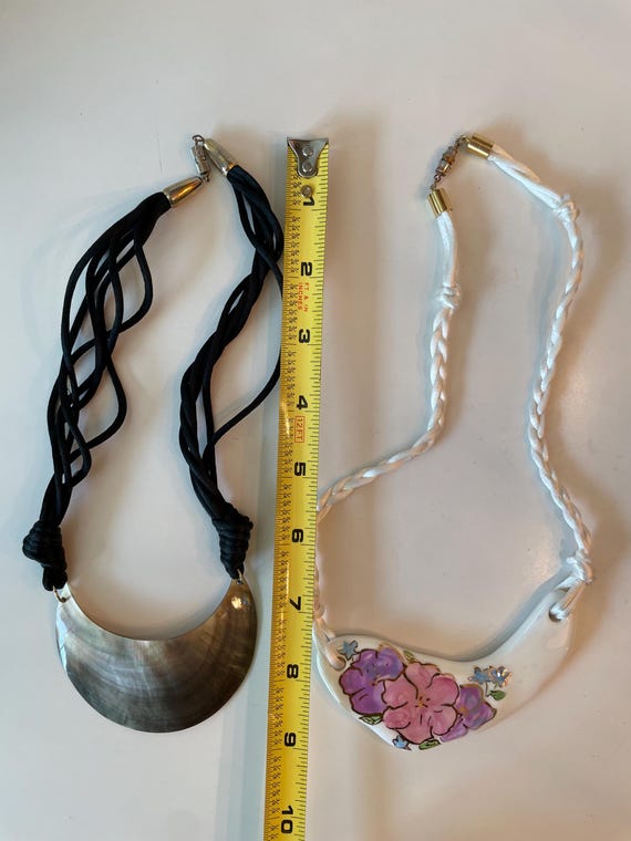 Vintage Stunning Statement Statement Necklace Lot… - image 8