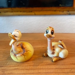 Vintage Josef Originals miniature baby ostrich bird