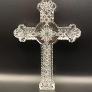 Waterford Crystal Standing Cross - Etsy