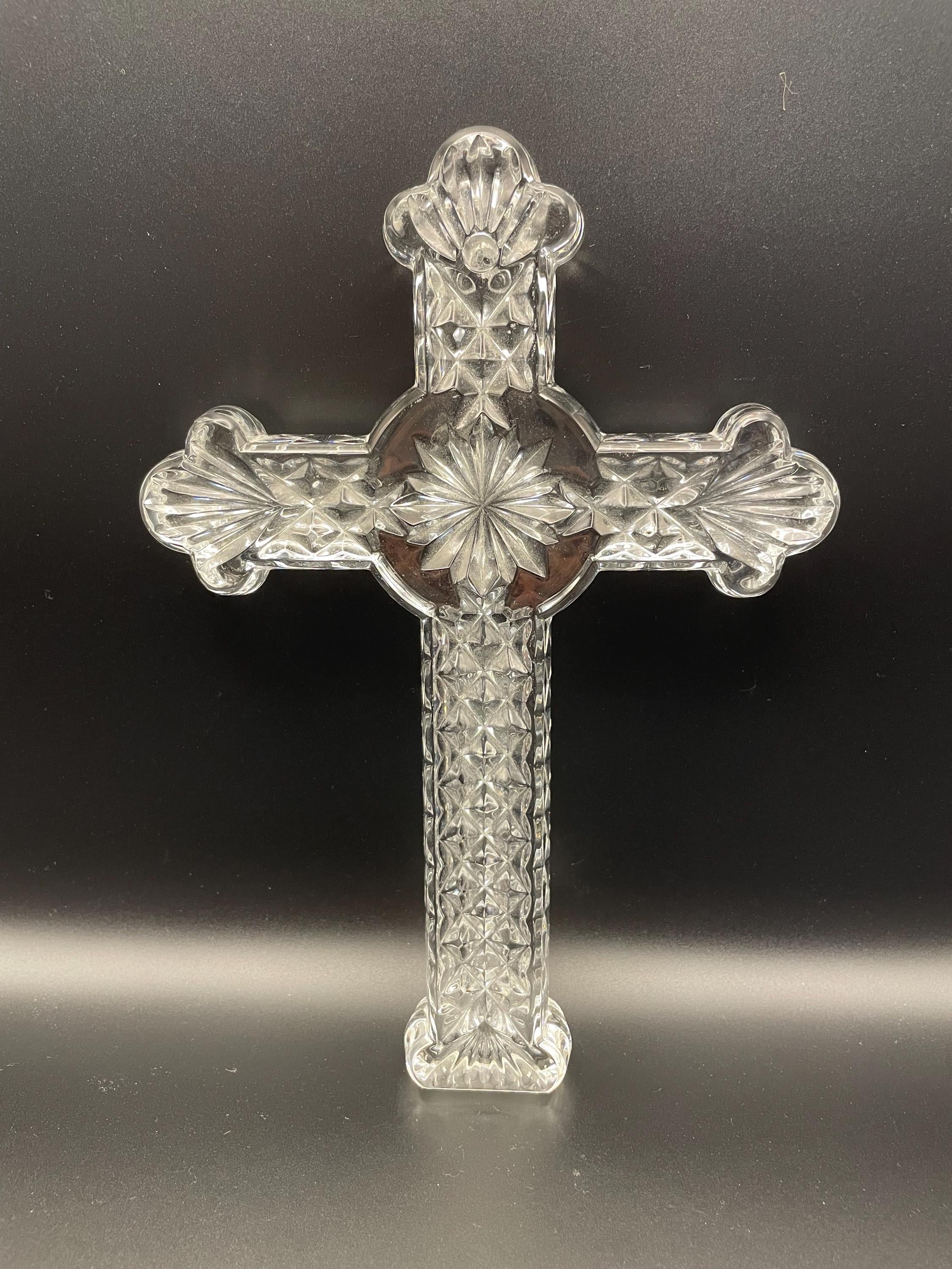 Waterford Crystal Standing Crosses - Etsy
