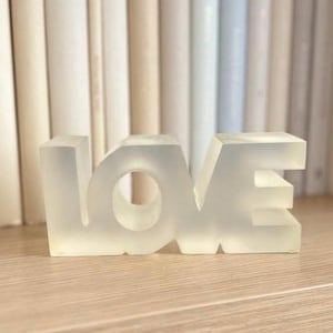 Robert Indiana Love Paperweight - Etsy