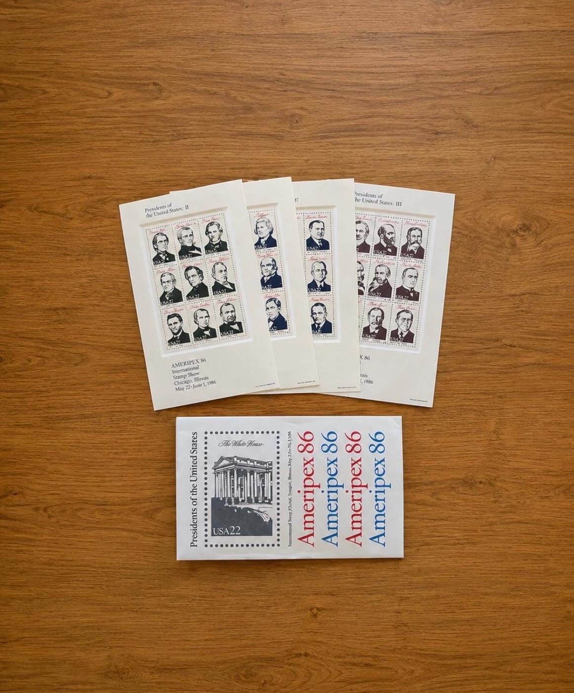 Ameripex 86 stamps - Etsy 日本