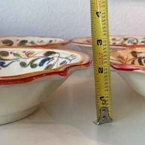 Handcrafted Sur La Table Mara Bowl Made in Italy Set of 4 image 19