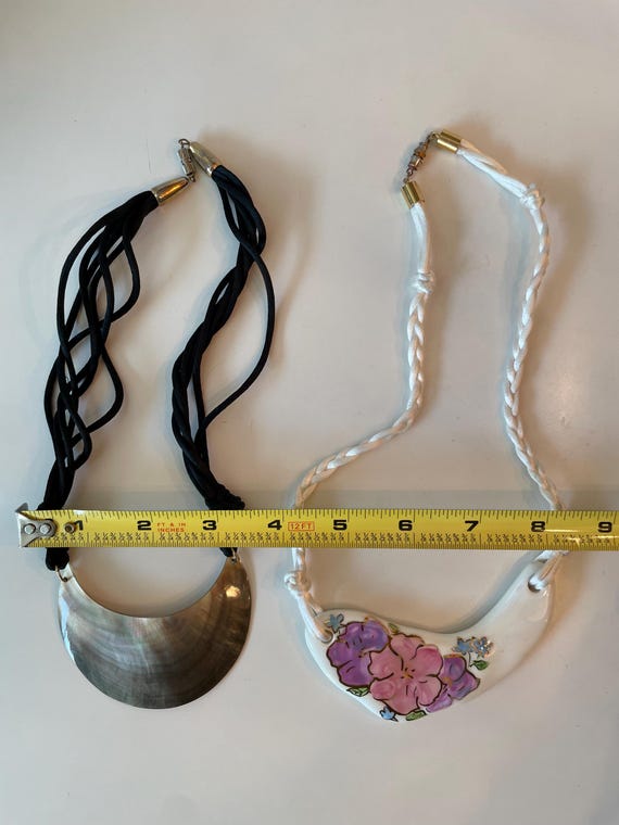 Vintage Stunning Statement Statement Necklace Lot… - image 9