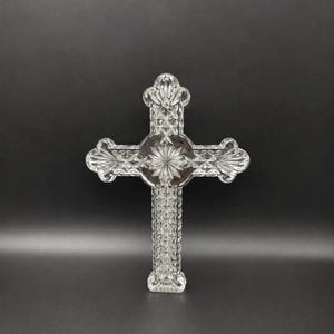 Waterford Crystal Standing Cross - Etsy