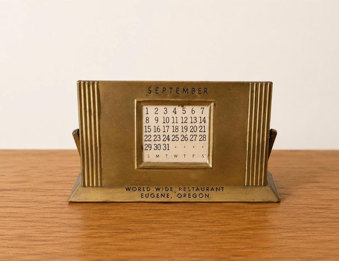 1940 Vintage Calendar - Etsy