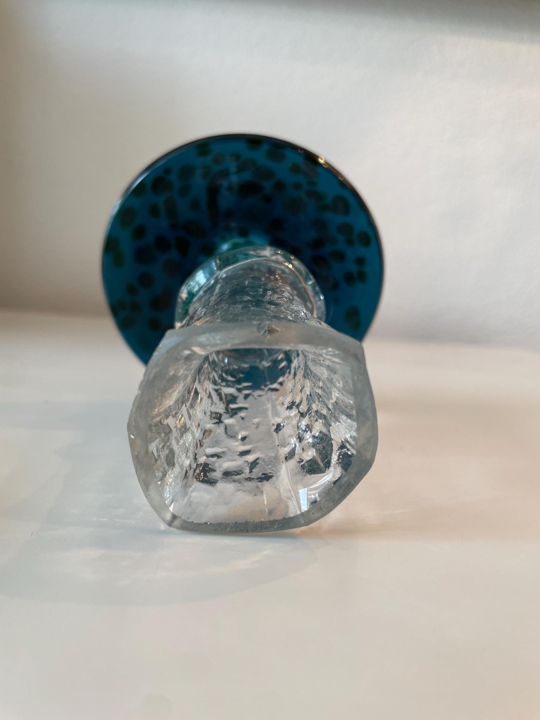 Bo Borgström Mushroom Hand Blown Art Glass From Åseda Sweden
