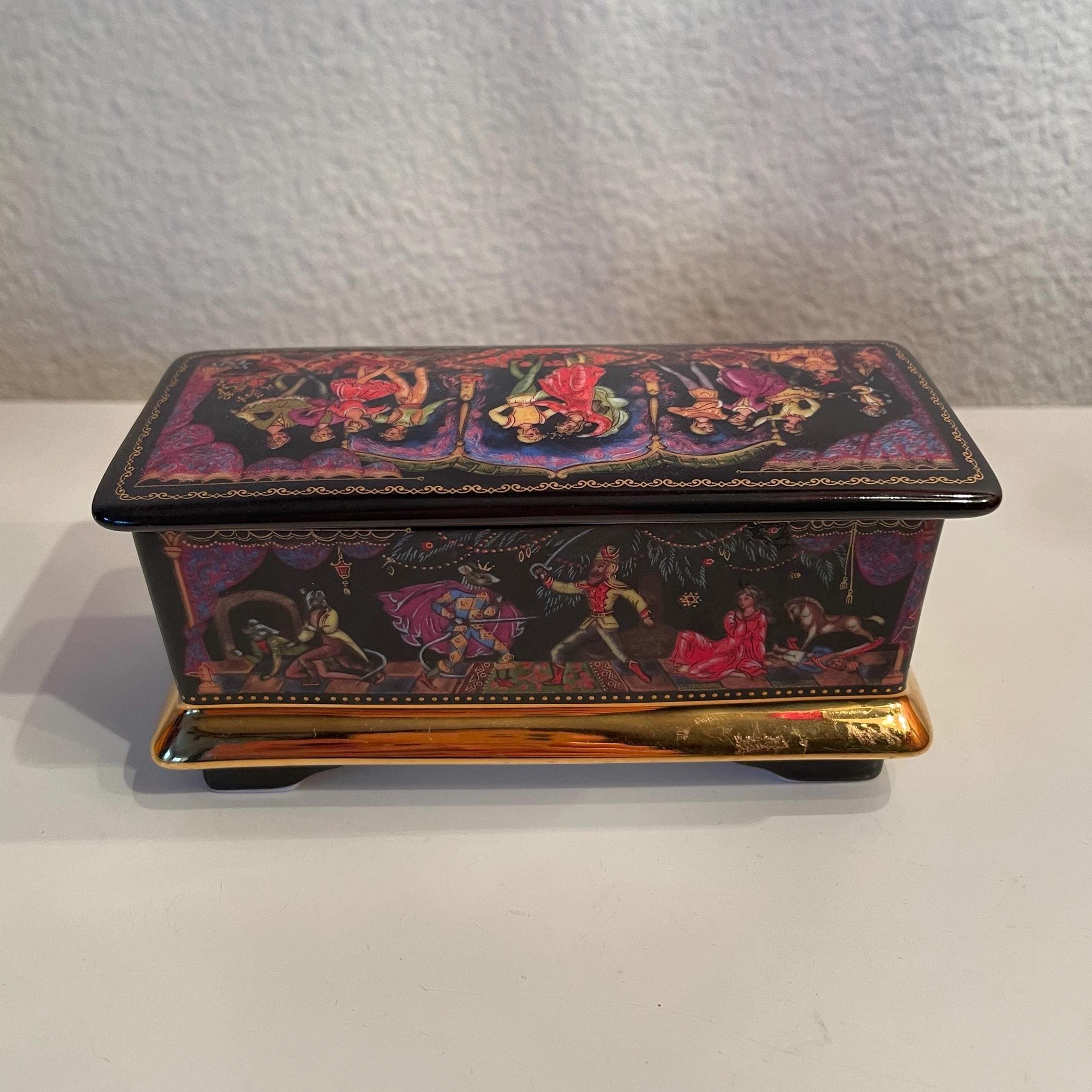 Vintage Nutcracker Music Box - Etsy