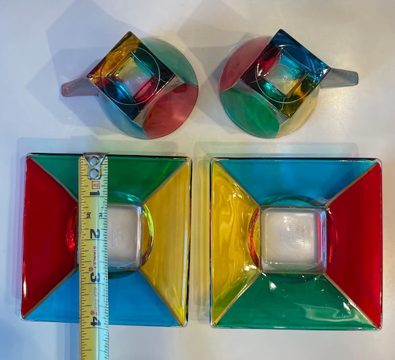 Vintage Italian Zecchin Style Murano Glass Art Deco Design