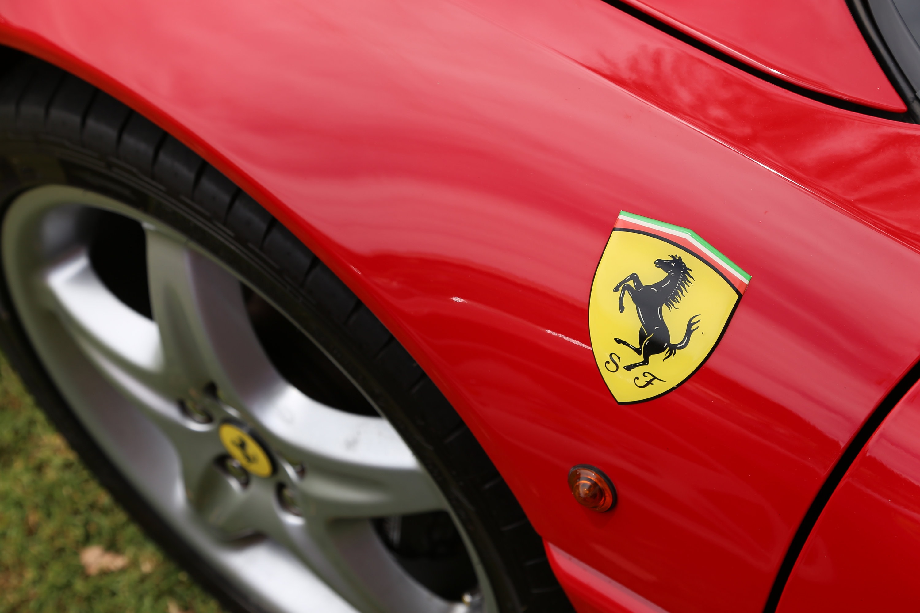 Ferrari F355 Yellow Prancing Horse Badge (photo) - Etsy