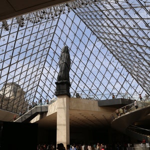 Louvre Pyramid (Underside) Paris