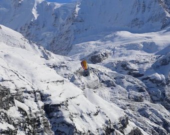 Paragliding Bernese Mountains Switzerland