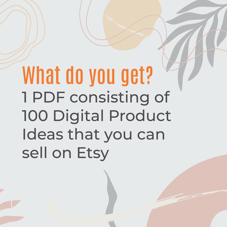 Idee per prodotti digitali Etsy 100 idee di prodotti digitali da vendere su prodotti digitali Etsy elenco di 100 prodotti digitali che vendono Domanda elevata immagine 2