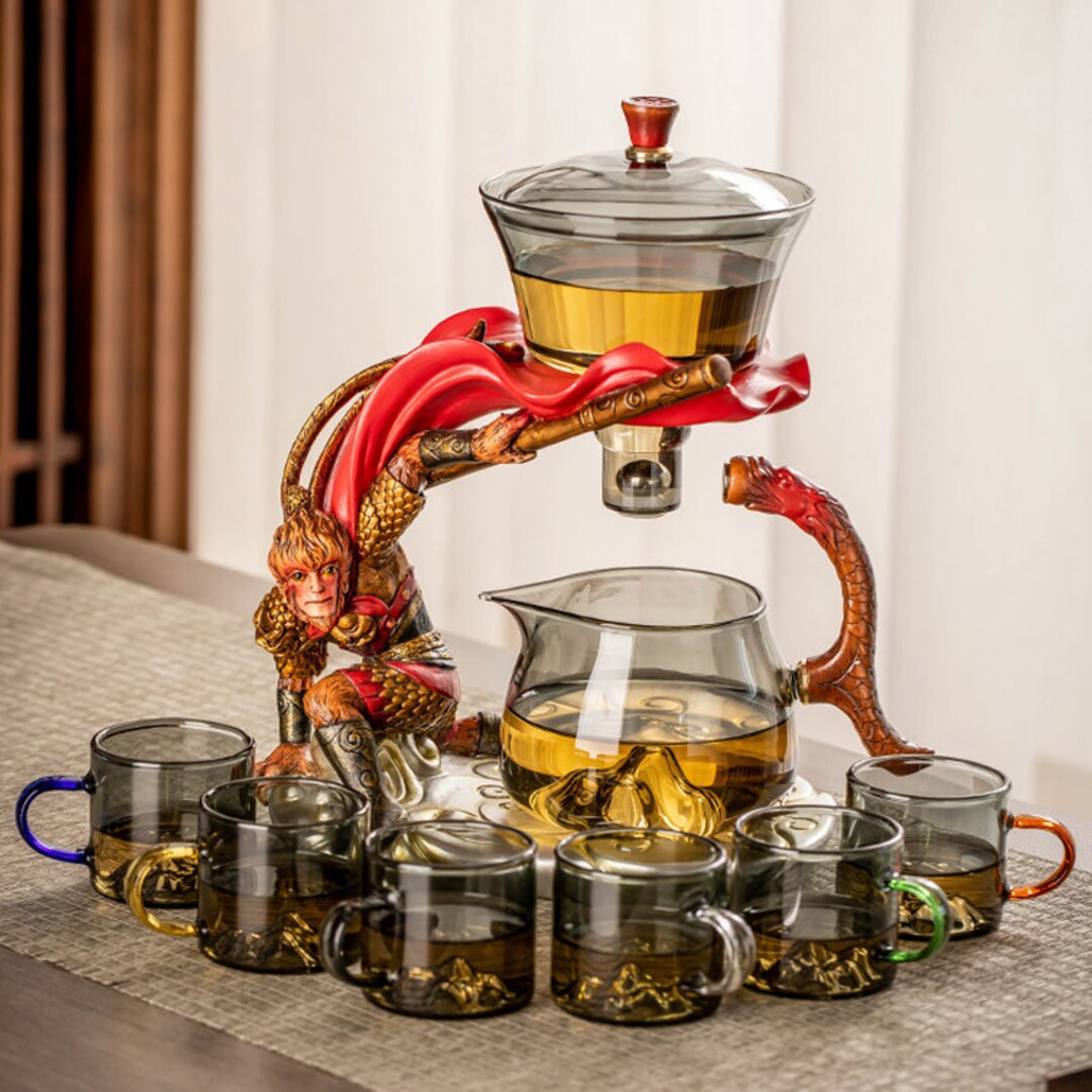Glass Tea Set|automatic Tea Set|kung Fu Tea Set|tea Set|magnetic Teapot ...