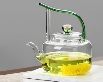 Tea kettle,Glass Tea Kettle,Fruit Tea Kettle,Glass Tea Set,Tea Kettle,Heat Resistant Tea Maker,Large Capacity Kettle,Glass Tea Kettle