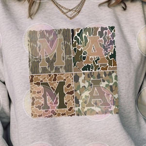 Camo Mama Tshirt, Camo Sweatshirt, Camo Bow, Mama Sweatshirt, Fall, Hunting Shirt, Hunting Wife Shirt, Southern Mom, Western Mom, Gift
