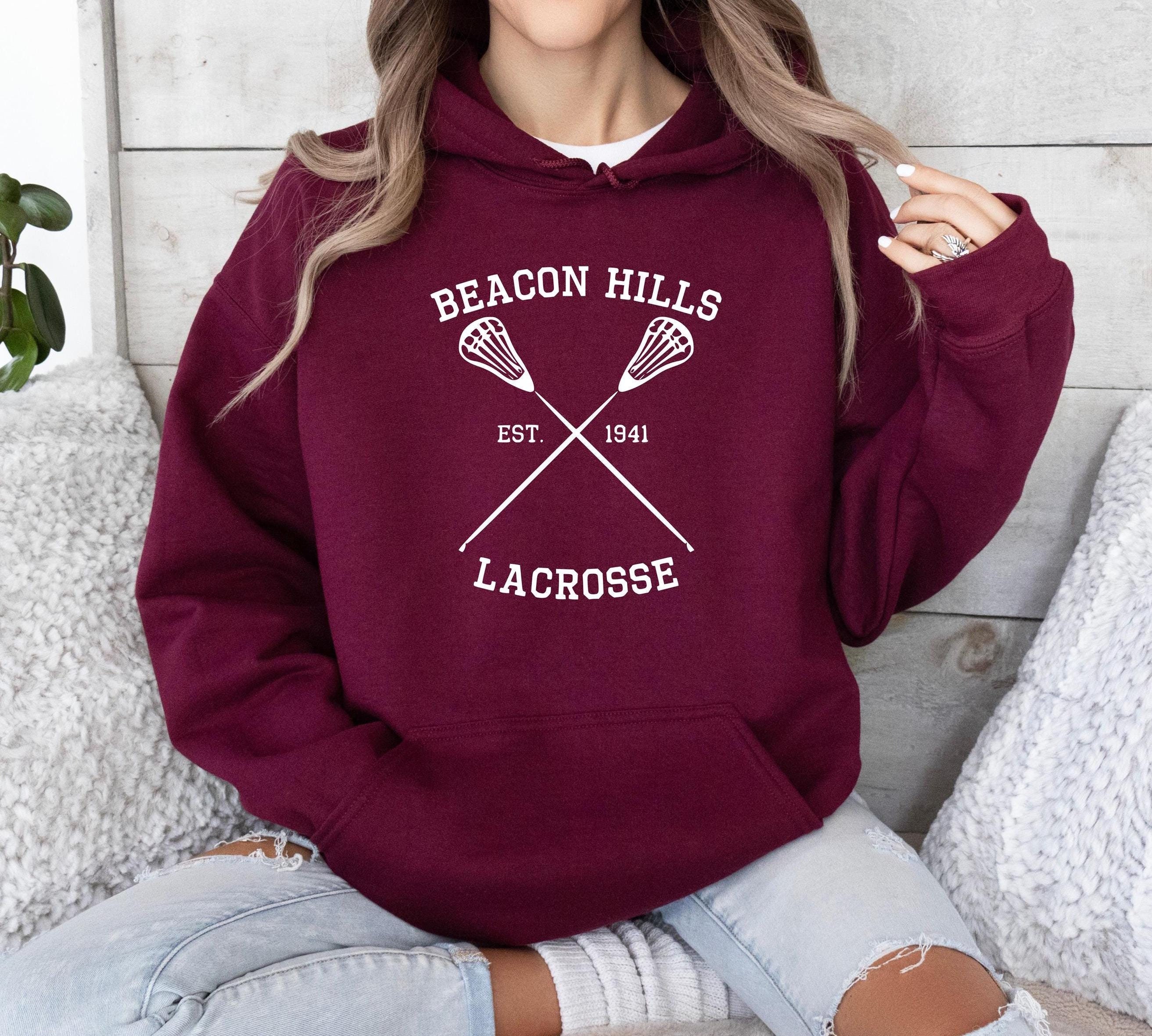 Lacrosse Felpa Di Stiles Stilinski Felpa Hoodie Teen Wolf Beacon