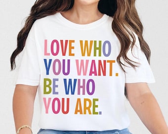 LGBTQIA+ Ally Comfort Colors Tee, Anti Trump MAGA Republican, Liberal Leftist Human Rights Shirt, Gay Lesbian Queer Joy, Protect Trans Kids