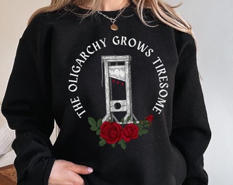 Guillotine Sweatshirt, Anti Capitalism Social Justice Liberal Leftist Anarchist, Eat The Rich French Revolution Shirt, Tax The Rich Crewneck