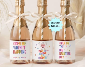 Anti Trump Wine Label, When IT Happens, Celebrate The Big Beautiful Day Beer Soda Liquor Champagne Party Labels, Is He Dead Yet, Subtle FDT
