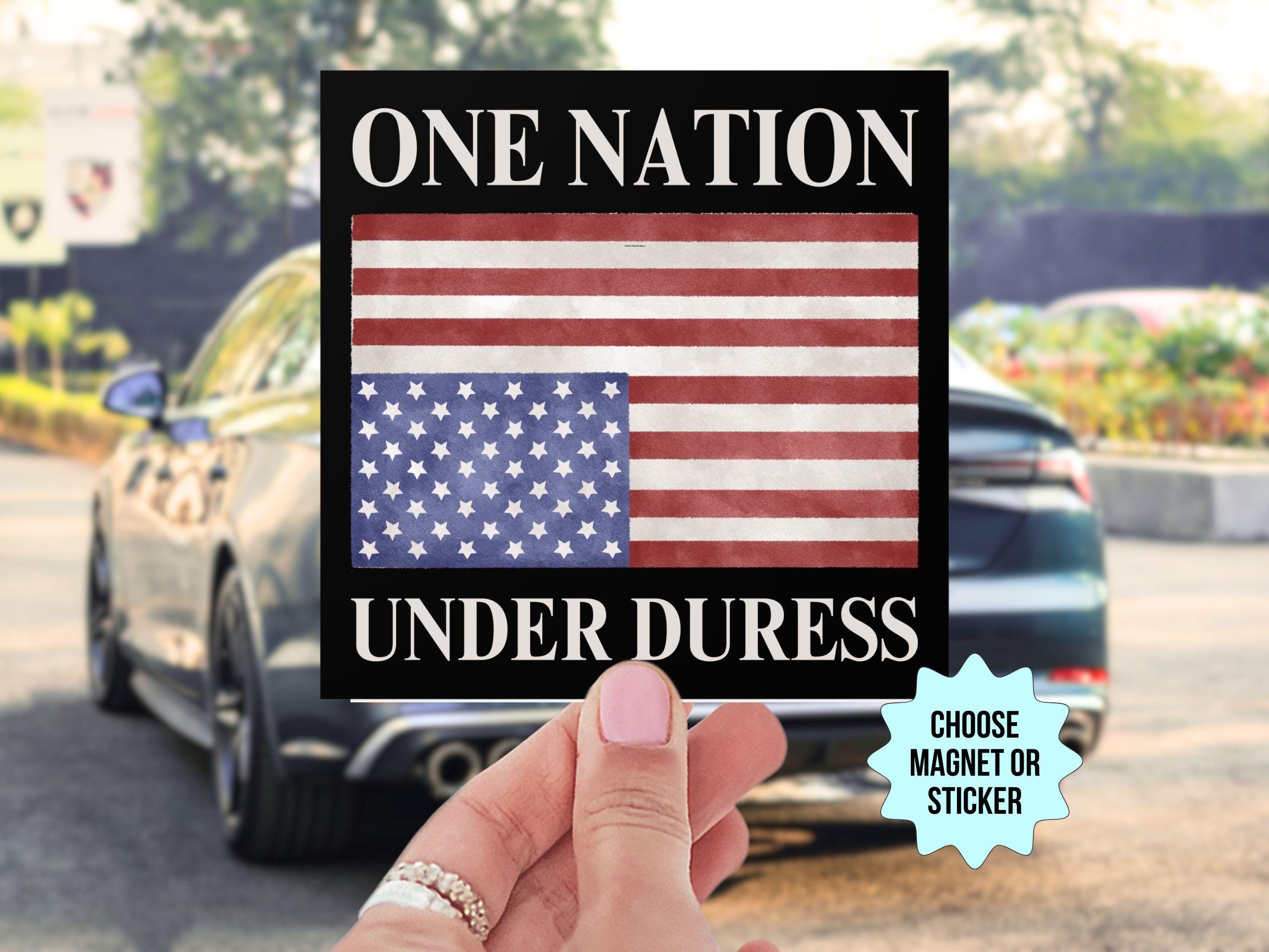 STOP Project 2025 Car Magnet, Save Democracy Vote Democrat 2024, 6 - View #5