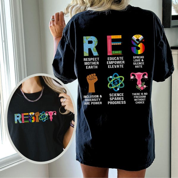 Camiseta Resist Comfort Colors, Livros Proibidos BLM Direitos LGBT Reprodutivos Justiça Social Mudanças Climáticas Ciência Camiseta Ativista Feminista Liberal