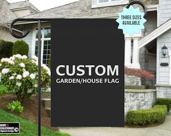 Custom House Garden Flag, Design Your Own Protest Flag, Liberal Leftist Feminist Activist, Anti Trump MAGA, Social Justice Human Rights
