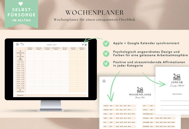 Der Fotografen Organizer 2024 / Fotografen Planer / Fotografen Jahreskalender / Work-Life-Balance / Digital / Goodnotes Notability / German Bild 5