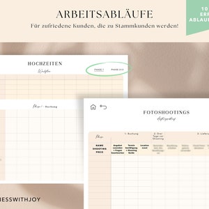 Der Fotografen Organizer 2024 / Fotografen Planer / Fotografen Jahreskalender / Work-Life-Balance / Digital / Goodnotes Notability / German Bild 4