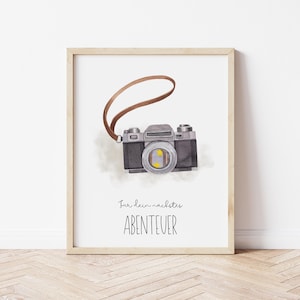 Digital cash gift for a trip | Cash gift for the travel fund or vacation fund to print out