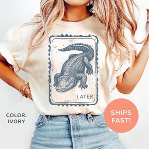 Comfort Colors® Later Gator Shirt, Sarcastic Shirt, Funny Womens Shirt, Offensive Shirt, Alligator Shirt, Crocodile Shirt, Funny Mom Tee