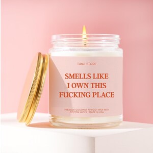 New home gift New homeowner Gift Housewarming candle House warming gift New house gifts Moving away gift Smells like I own this place