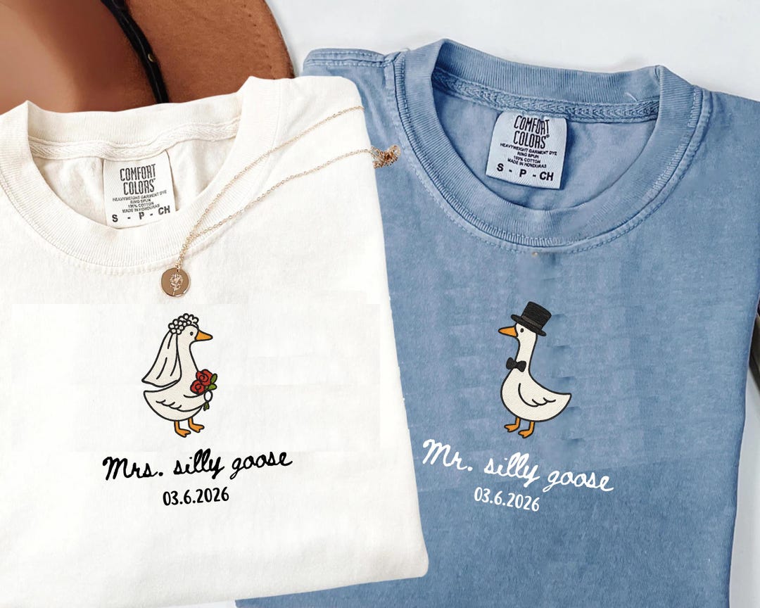 Comfort Colors® Mr And Mrs Silly Goose Shirts