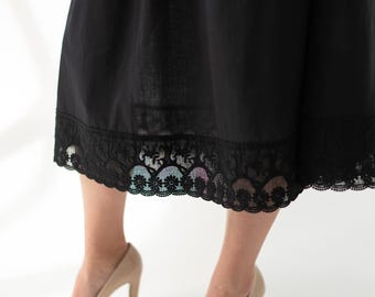 Underskirt Cotton Lace, Petticoat Slip Skirt for Dress, Modest Linen  Petticoat Skirt, Victorian Cotton Underskirt, Midi Cotton Skirt - Etsy  Israel