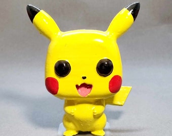 Pikachu /Pop Style!! /Film Charakter / Spiel Charakter / 3D Gedruckt Und Handgemaltes Modell / 10cm