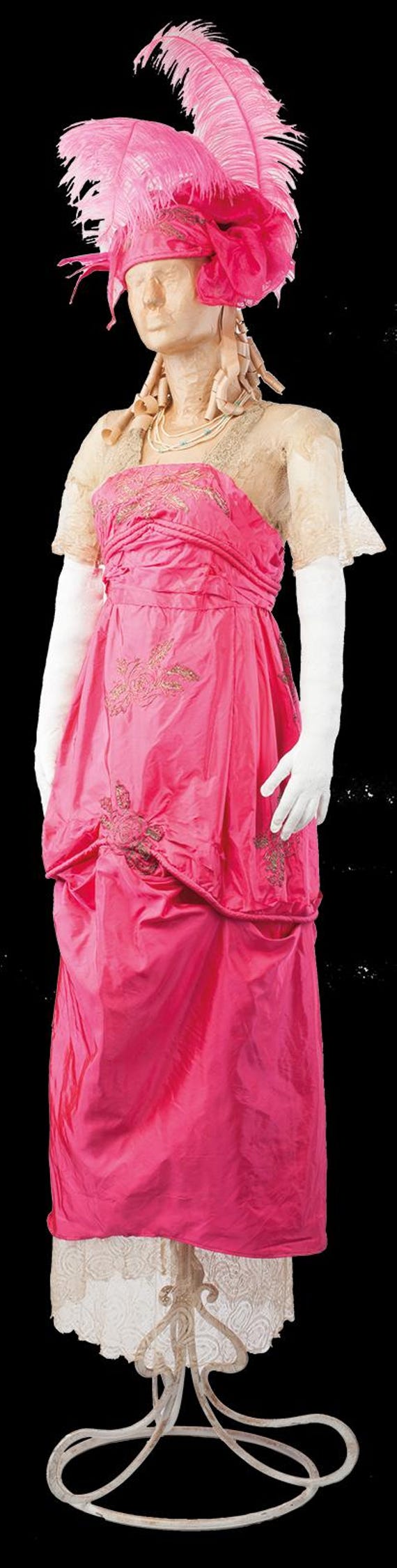 VESTIDO DE CÓCTEL sombrero, 1912, Vestido íntimo