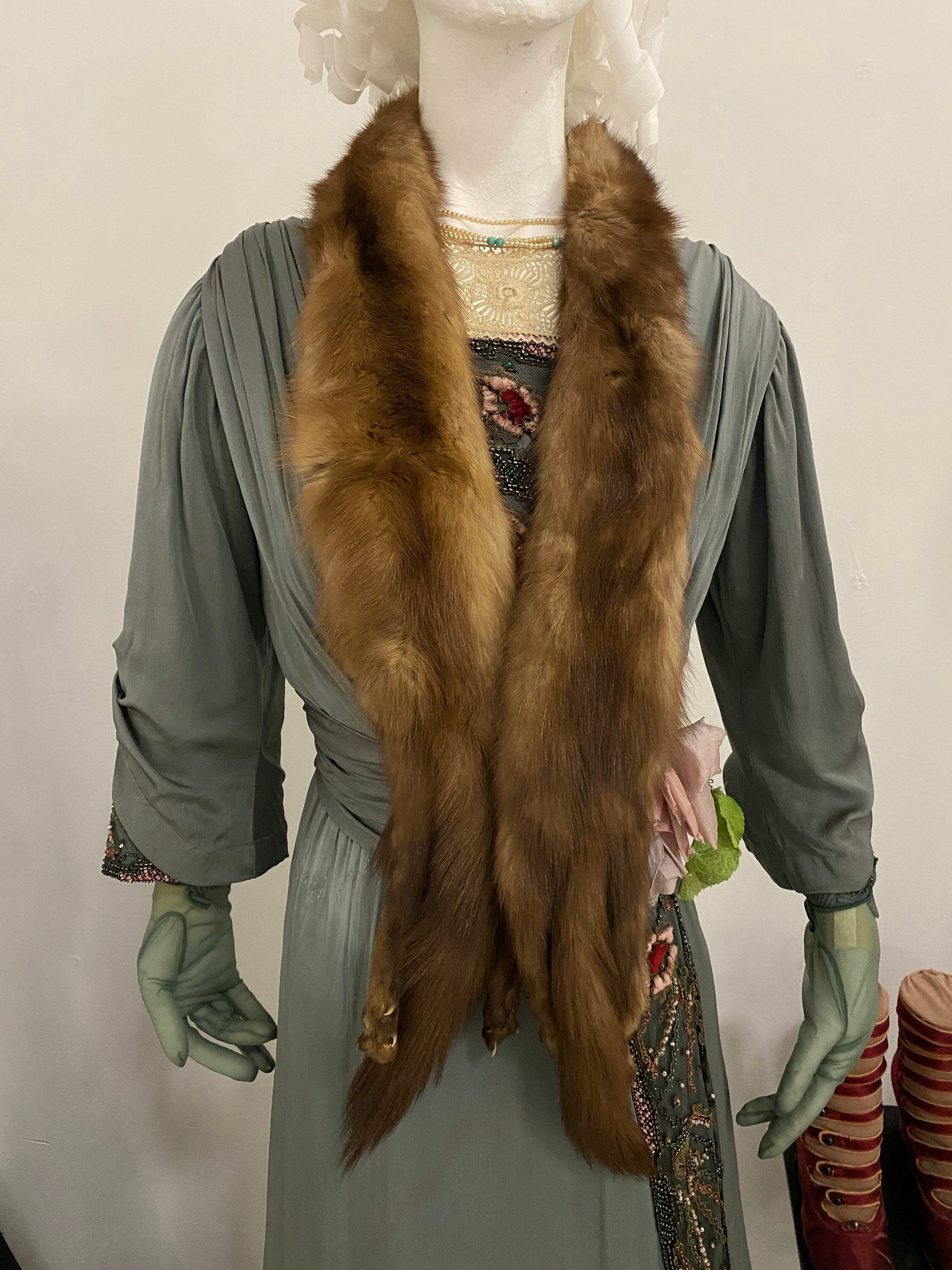 Vintage Fur Collar Etsy
