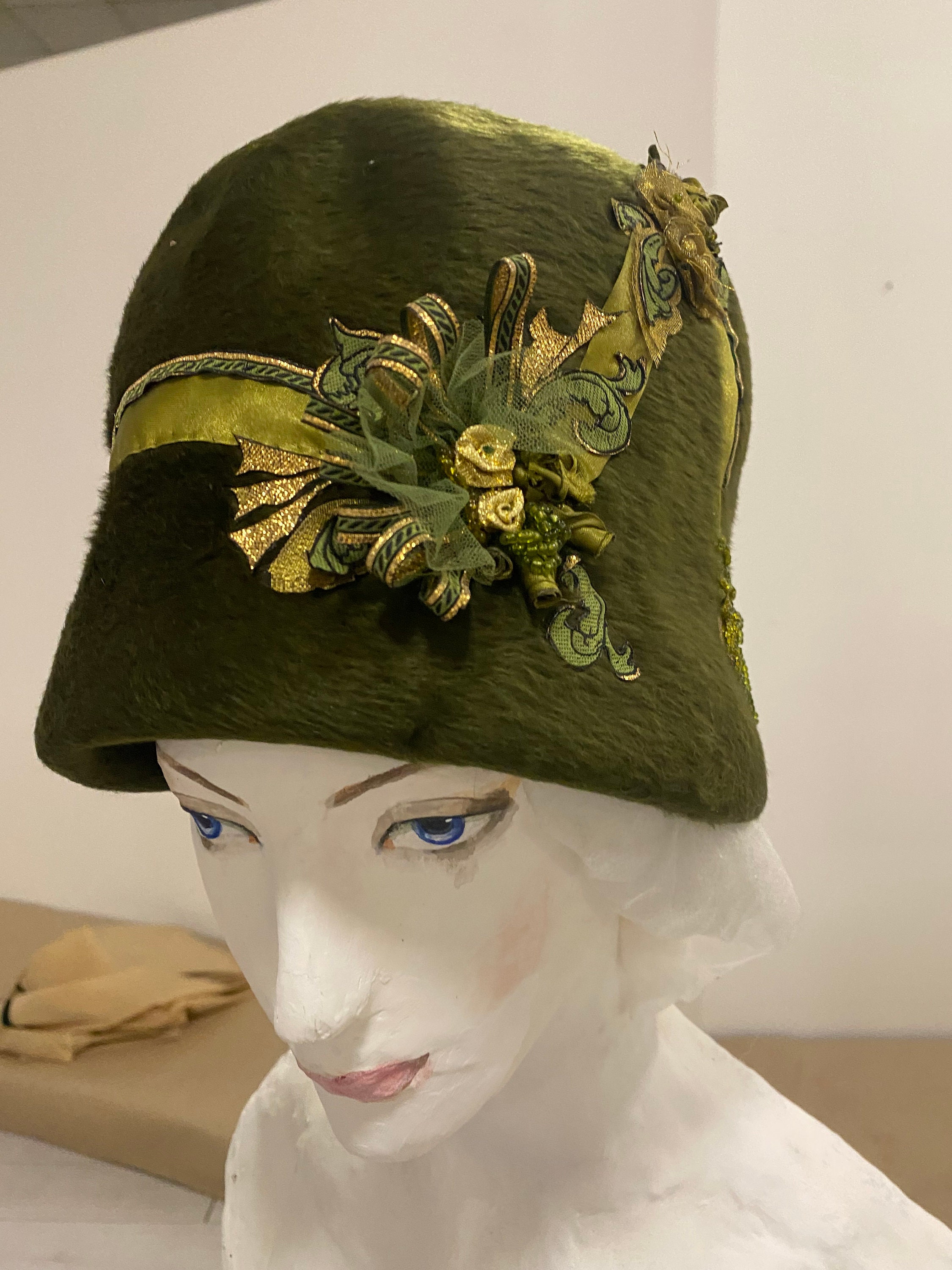 Antique Hat, Circa 1920-1950, Europe.  display picture 3