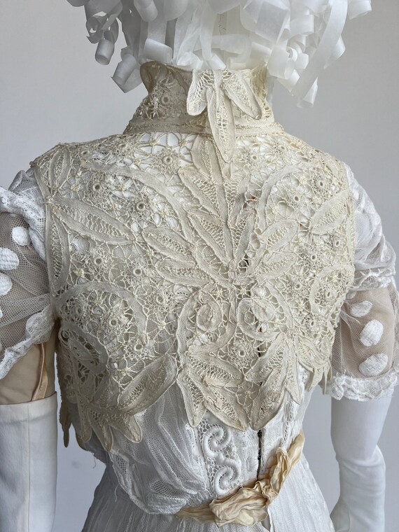 Antique vest or overblouse for tea dress, 1910. E… - image 4