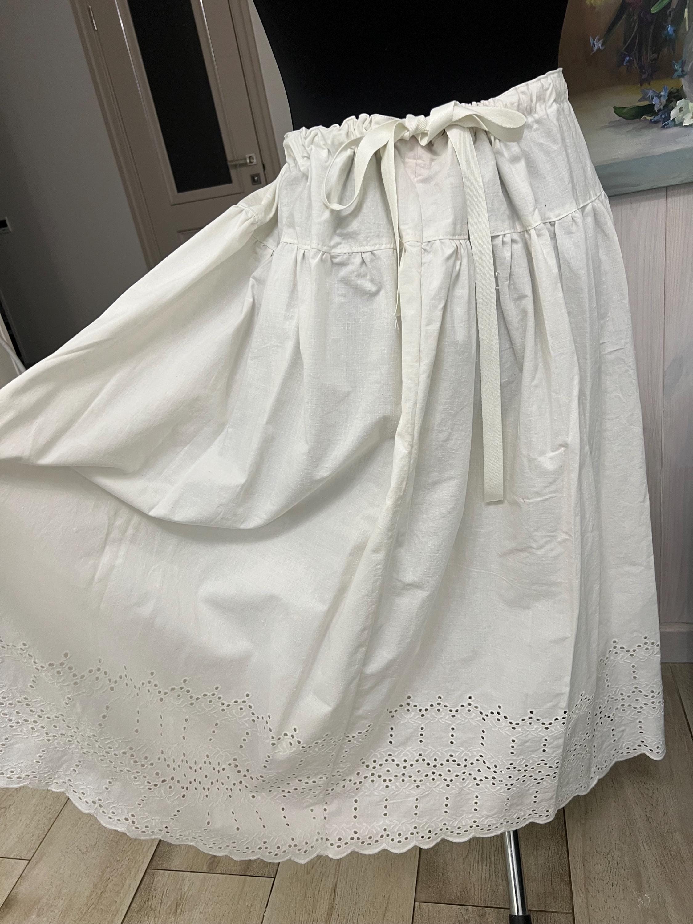 スカート 19th Hand Embroidery Skirt Cloth 19th Hand Embroidery Skirt Cloth